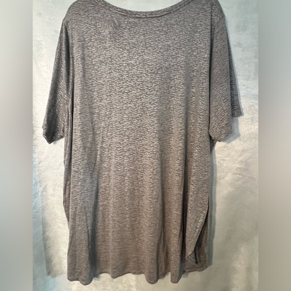 Ava & Viv T-Shirt 3X Silver - Picture 3 of 3